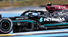 GP di Francia, libere 1: Bottas e Hamilton riportano la Mercedes al vertice, Ferrari in difficoltà