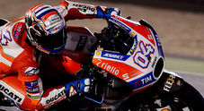 MotoGP, la Ducati di Dovizioso vola nei test in Qatar. Vinales e Crutchlow alle spalle