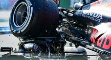Monza, tragedia sfiorata: la ruota di Verstappen colpisce il casco di Hamilton