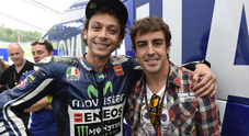 Alonso invita Valentino: «Corriamo a Le Mans insieme». Lo spagnolo pronto a disputare la sua terza 24 ore