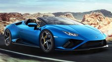 Lamborghini, ecco la nuova Huracán EVO RWD Spyder. Un missile a cielo aperto con prestazioni da coupé