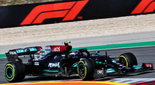 GP Portogallo, qualifica: Bottas batte Hamilton per 7 millesimi e si prende la pole, Sainz buon quinto