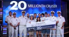 Msc Crociere festeggia il traguardo dei 20milioni di passeggeri a bordo della Seaside