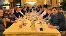 Cena romagnola a Imola per tutti i team principal della Formula Uno invitati dal “padrone di casa” Stefano Domenicali