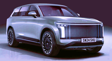 Hyundai Ioniq 7, futuro Suv elettrico rivale di Range Rover. Basato su piattaforma E-GMP, utilizzerà una batteria da 100 kWh