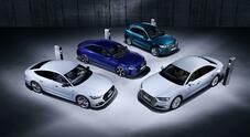 Audi punta sull’ibrido plug-in per 5 modelli: A6, A7 Sportback, A8, Q5 e Q7 che diventeranno presto otto