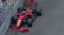 GP di Monaco, qualifica: clamorosa pole della Ferrari con Leclerc che sbatte nel finale ma tiene la 1. posizione