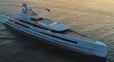 Azimut-Benetti: varato Lana, giga yacht di 107 metri e premiati il gemello Luminosity e il “piccolo” Verve 47