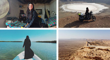Elena “Hele Biker” Axinte: «Un anno in moto in Arabia Saudita sfidando pregiudizi e pandemìa»
