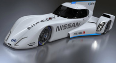 Nissan, l'elettrica Zoed sfida Le Mans: l'aiuta in 4 cilindri da 40 kg e 400 cv