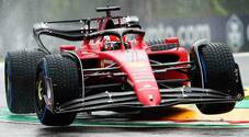 Imola amara per le Ferrari: Leclerc tradito da un cordolo, Verstappen perfetto è inarrivabile