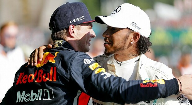 Max Verstappen e Lewis Hamilton, avversari ma non nemici