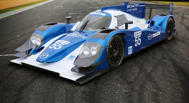 La Mazda che parteciperà all'edizione 2013 della 24 Ore di Le Mans