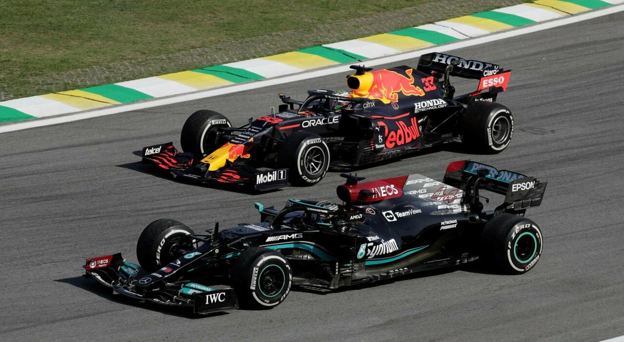 Il duello Hamilton Verstappen lo scorso Gp del Brasile