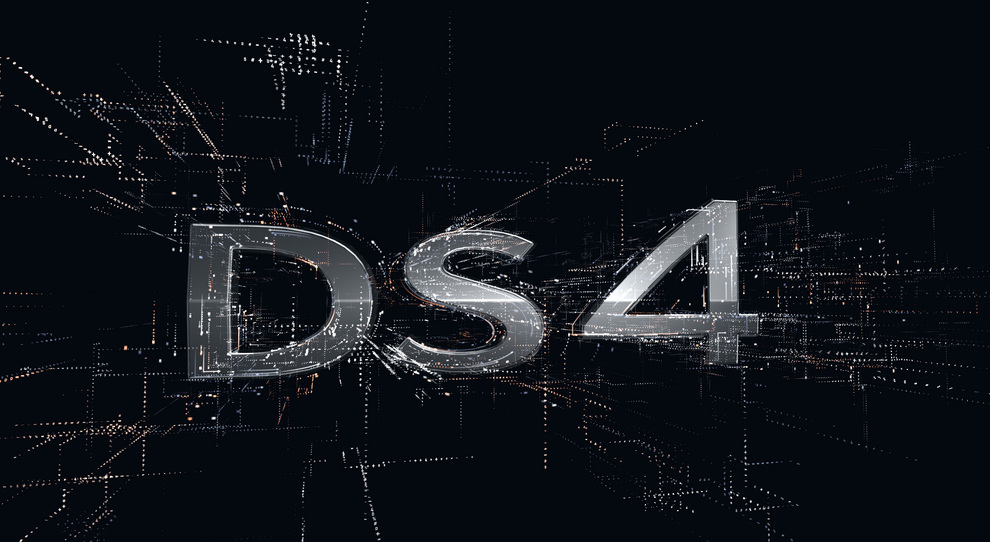 Il logo della DS4, il quarto modello della gamma che arriverà nel corso del 2021
