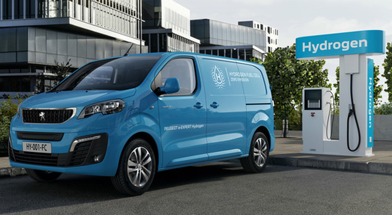 Il nuovo Peugeot e-Expert in versione Hydrogen
