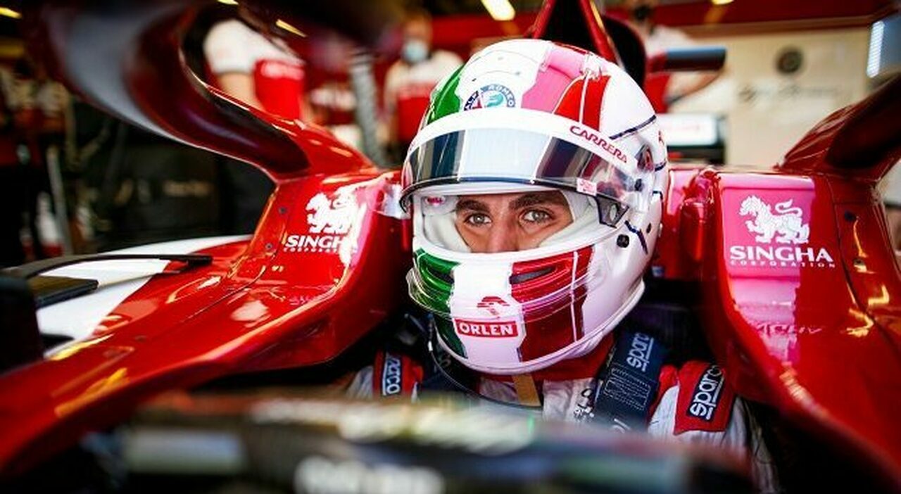Antonio Giovinazzi, driver dell'Alfa Romeo F1