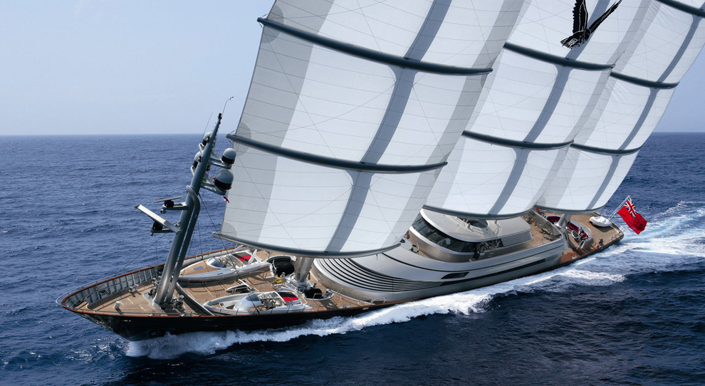 lL barca più importante costruita da Perini Navi, il Maltese Falcon di 88 metri Falcon di 88 metri,