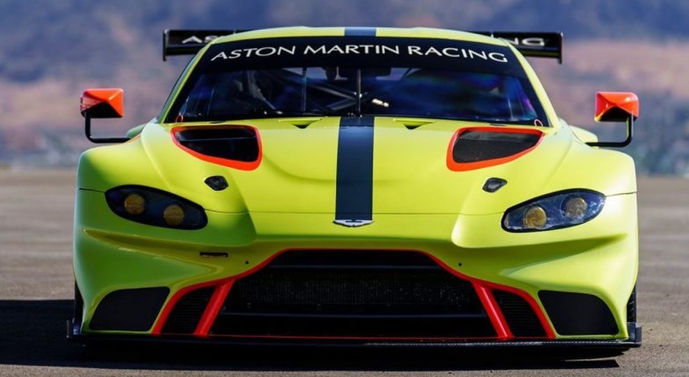Il frontale della Aston Martin GTE