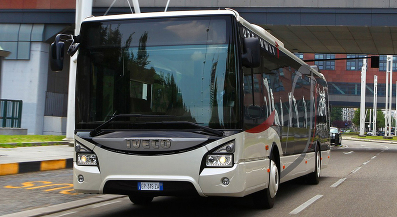 Un autobus ecologico di Iveco