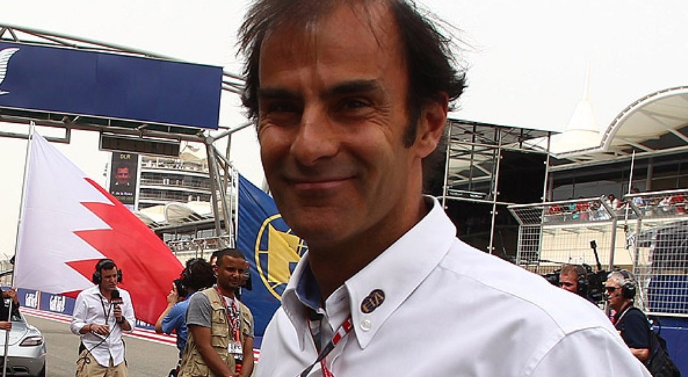 Il commissario Fia ed ex pilota di Formula 1 e Le Mans Emanuele Pirro