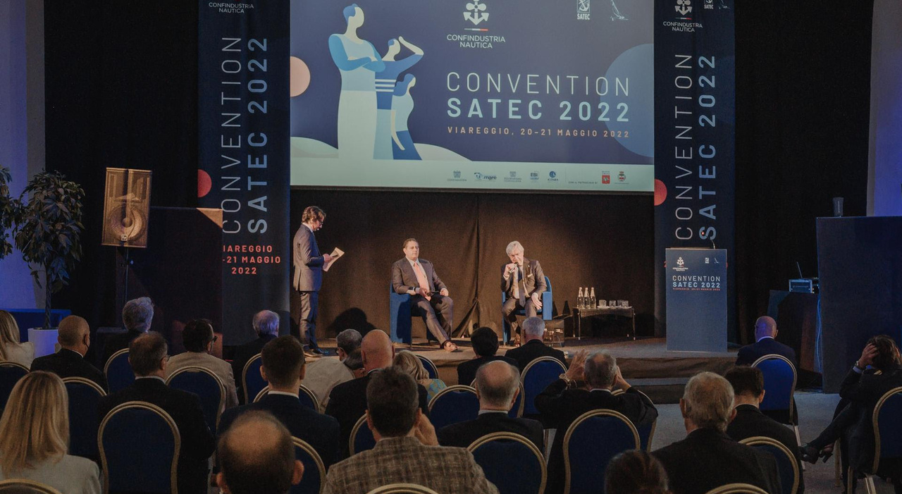 Un momento della convention Satec 2022 a Viareggio