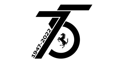 Ferrari 1947-2022: 75 anni di innovazioni. Svelato logo anniversario in un video che celebra valori azienda